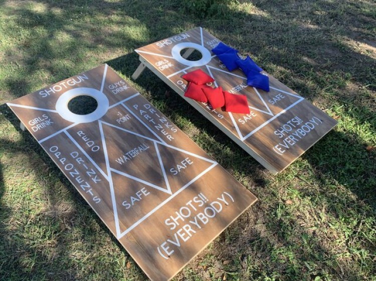 Cornhole Board Drinking Game